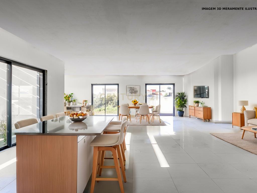 Terreno com moradia contemporânea para terminar - Urbanização Cerro Azul, Quelfes - Image 8