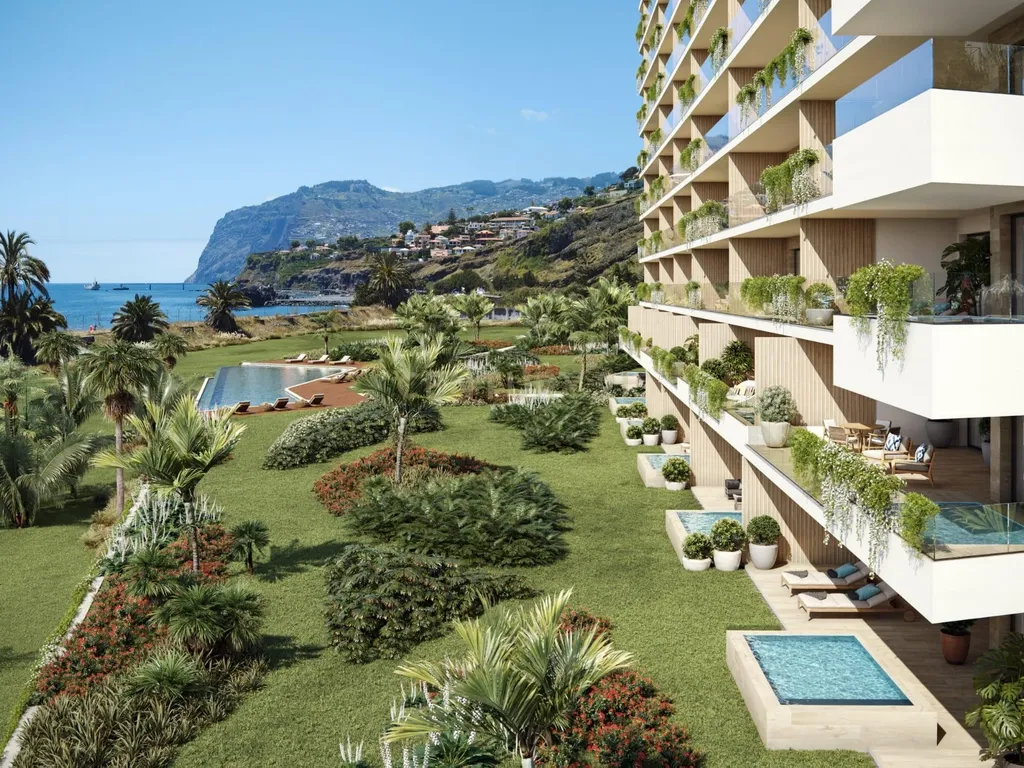 Apartamento T3 - Piscina, Vista Mar - Praia Formosa, Funchal - Image 1
