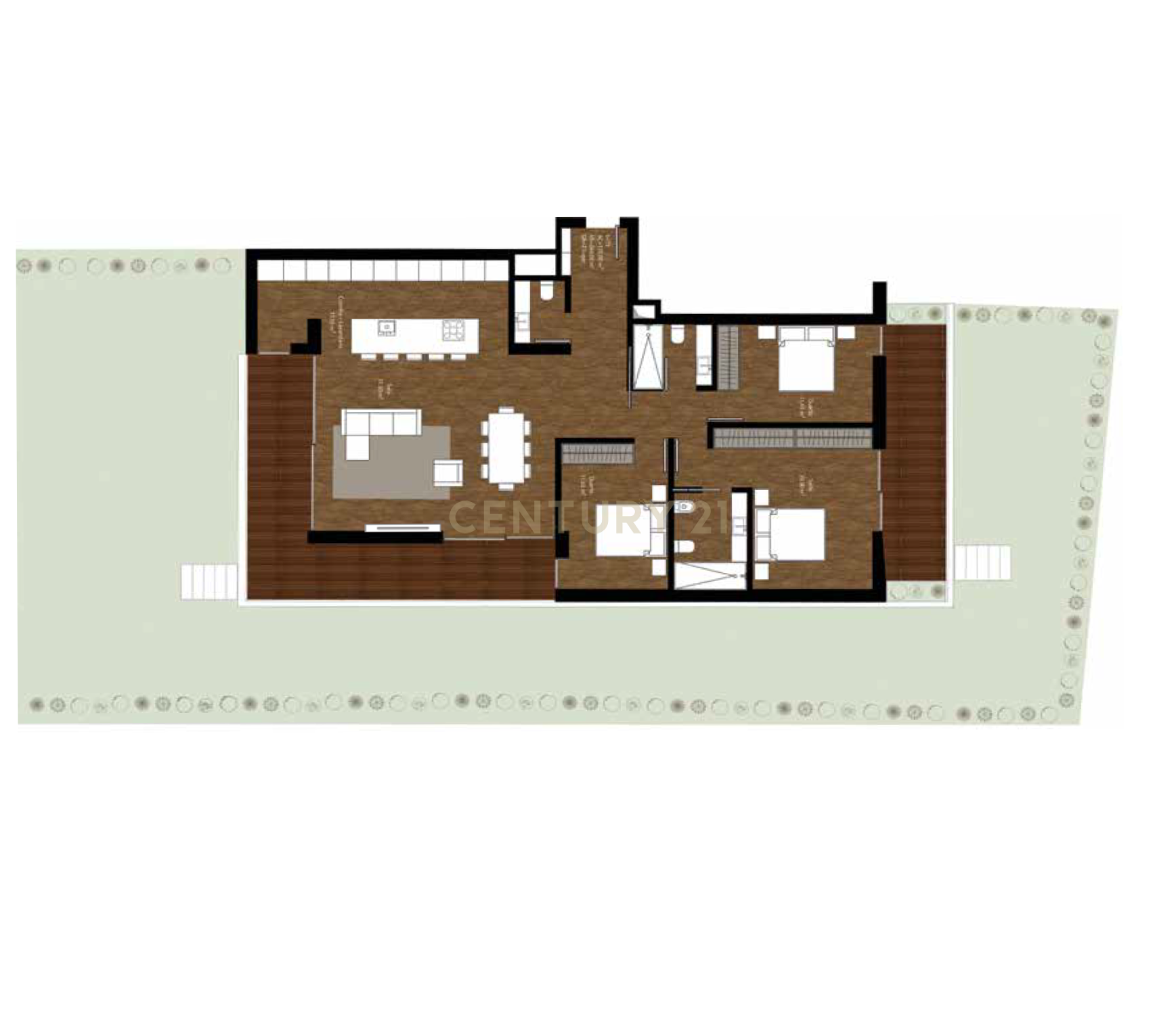 Apartamento T3 com terraço e jardim, em condomínio com piscina - Image 15