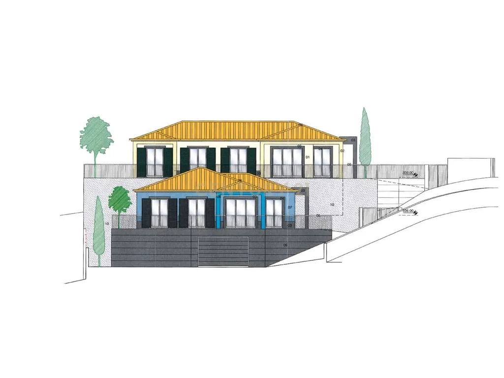 Terreno com Projeto Aprovado para Duas Moradias com Vista Panorâmica - Image 1