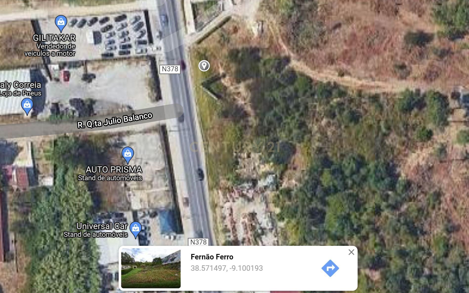 Terreno Urbano 1.520m2 | Estrada Nacional 378 | Fernão Ferro - Image 1