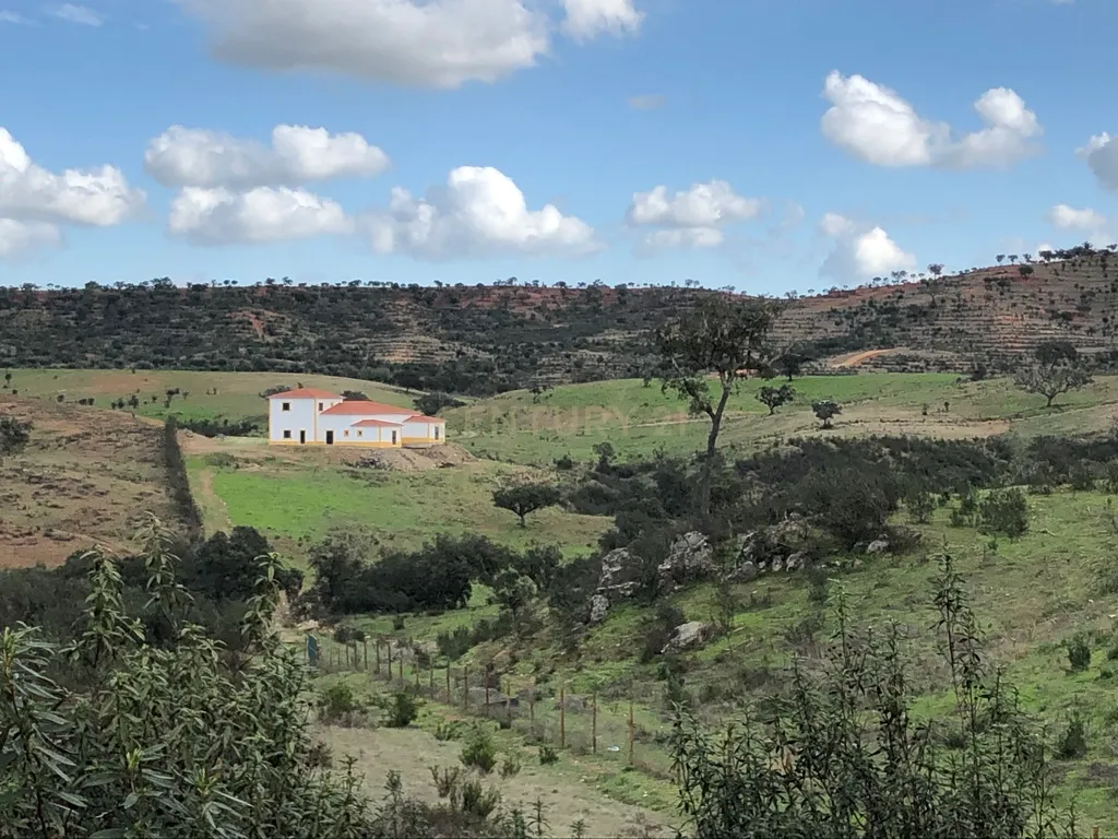 Apresento esta espetacular Herdade Alentejana em Ourique com 25 Hectares, com cavalariças. Obra de conclusão da Herdade em curso. - Image 2