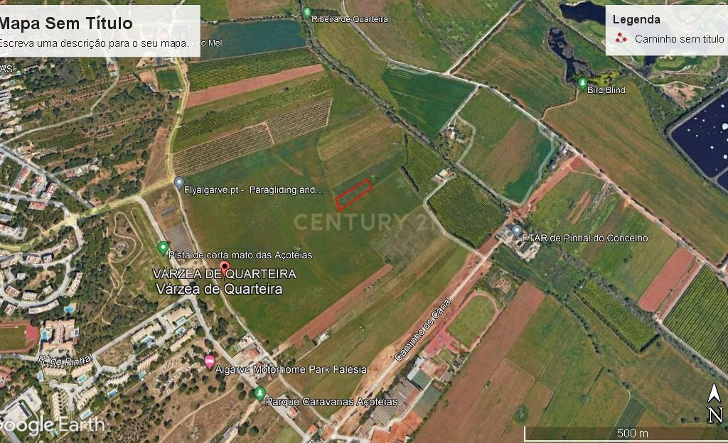 Terreno Rústico com 3040 m2, plano, situado nas Várzeas de Quarteira - Image 3