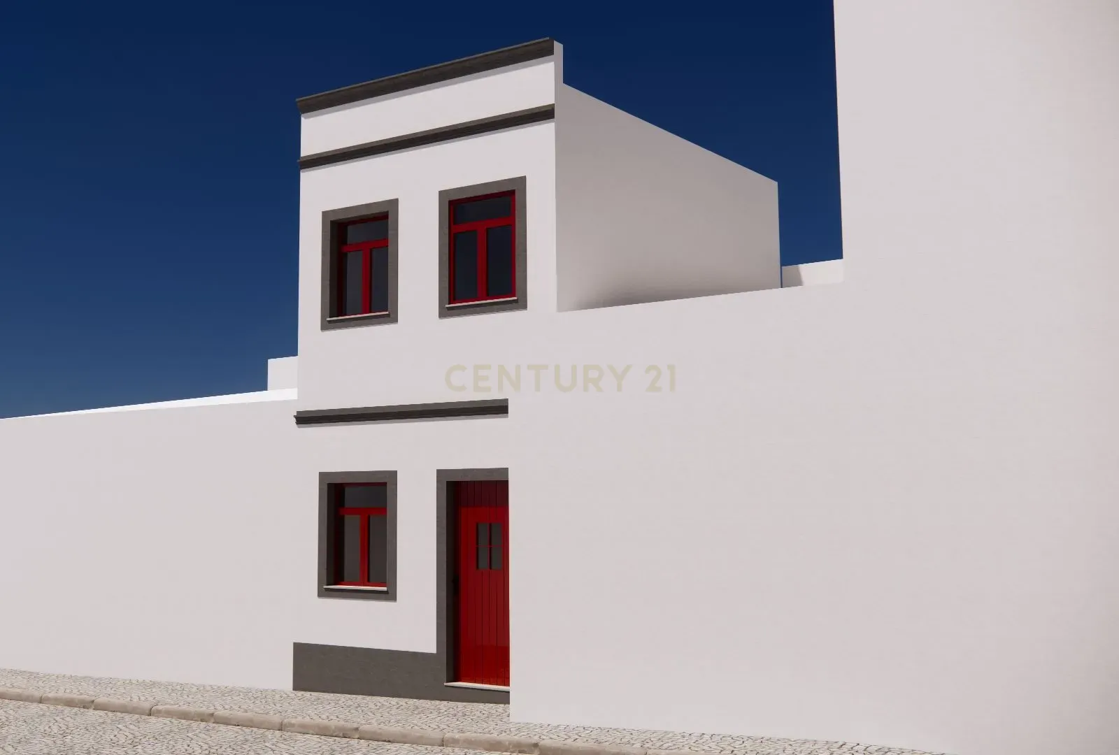 Ruína com Projeto de Moradia T1 em Barão de São João - Image 1