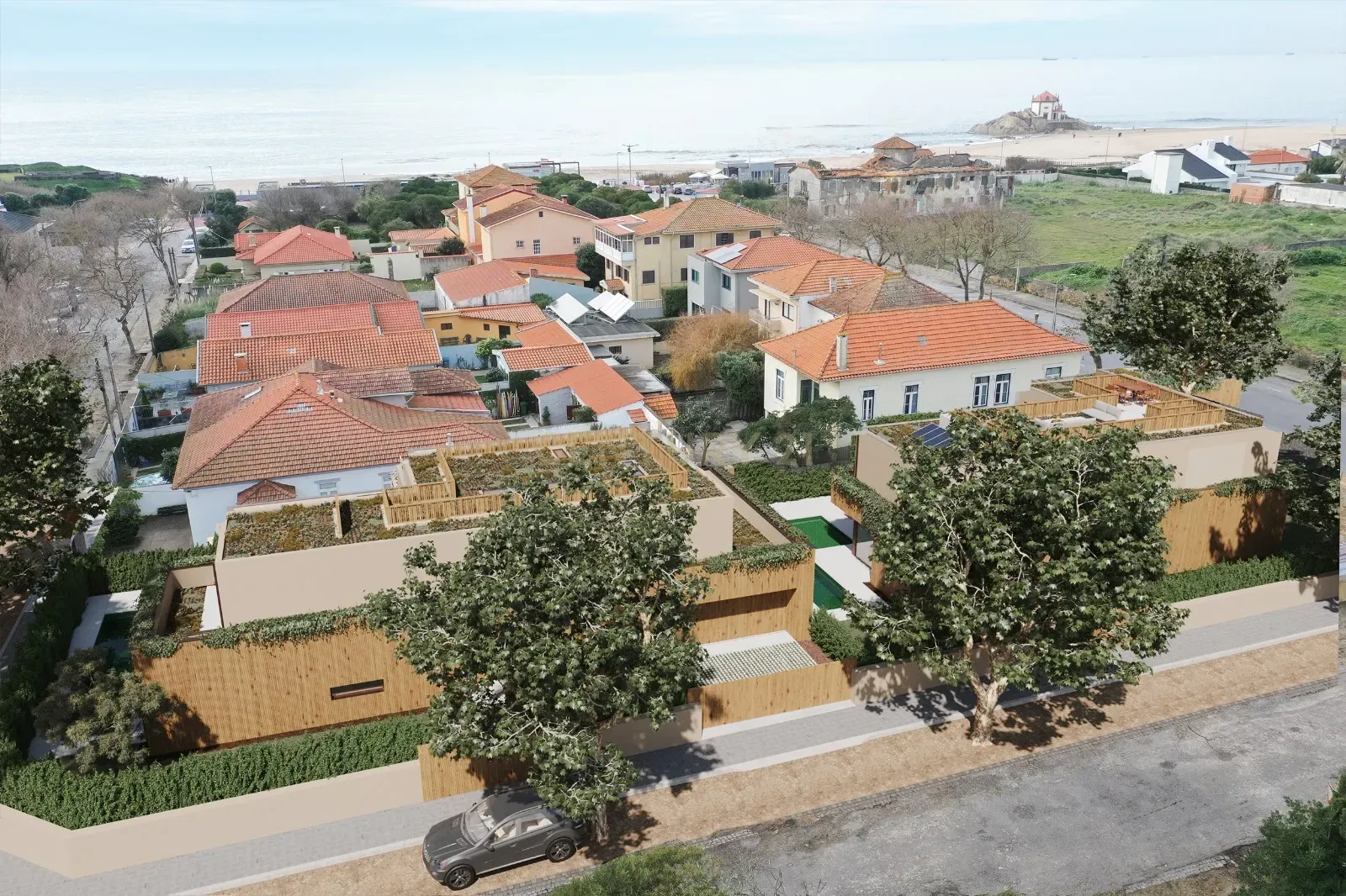 Moradia V4 em Miramar, a 50 metros da praia e do golf - Image 72