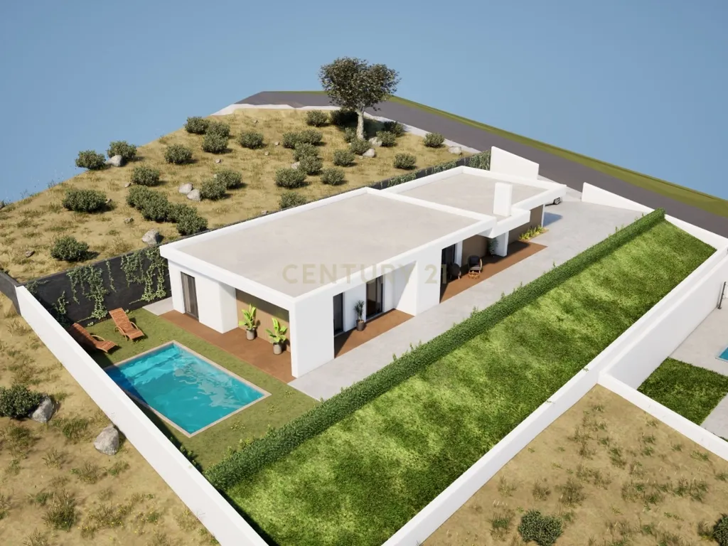 Terreno com projecto de habitação de moradia terrea - Image 1