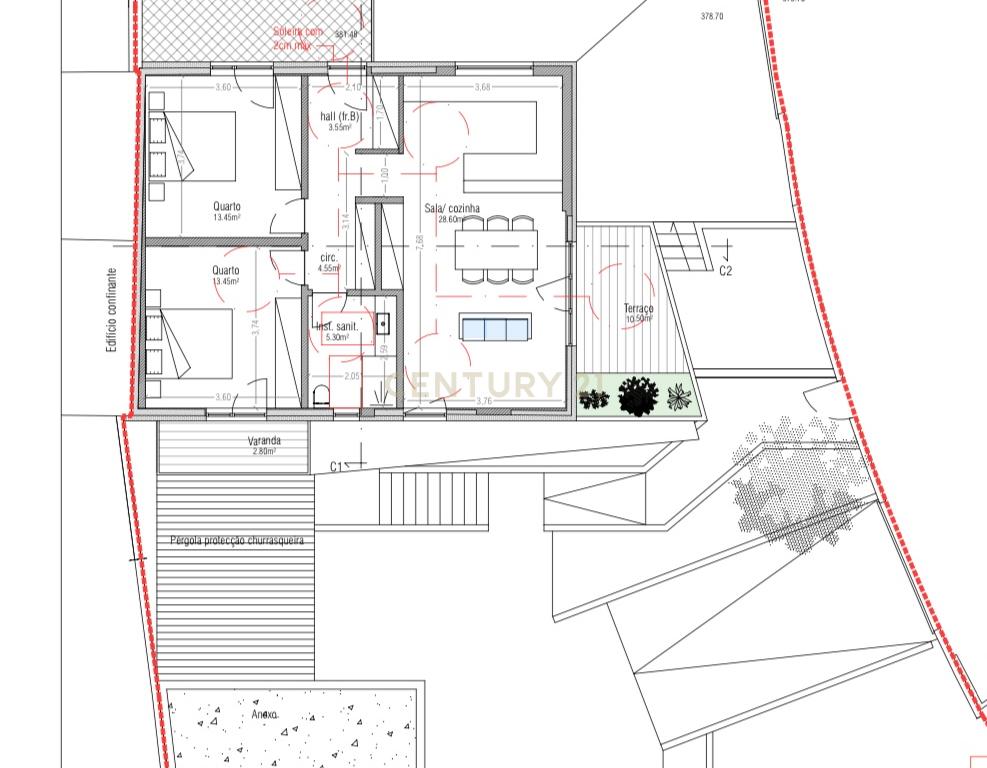 Andar moradia T2 com espaço exterior - Image 5