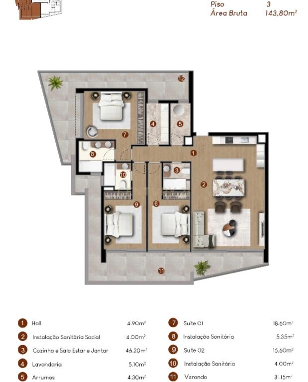 APARTAMENTOS T2 e  T3 - RIBEIRO REAL - CÂMARA DE LOBOS - Image 6