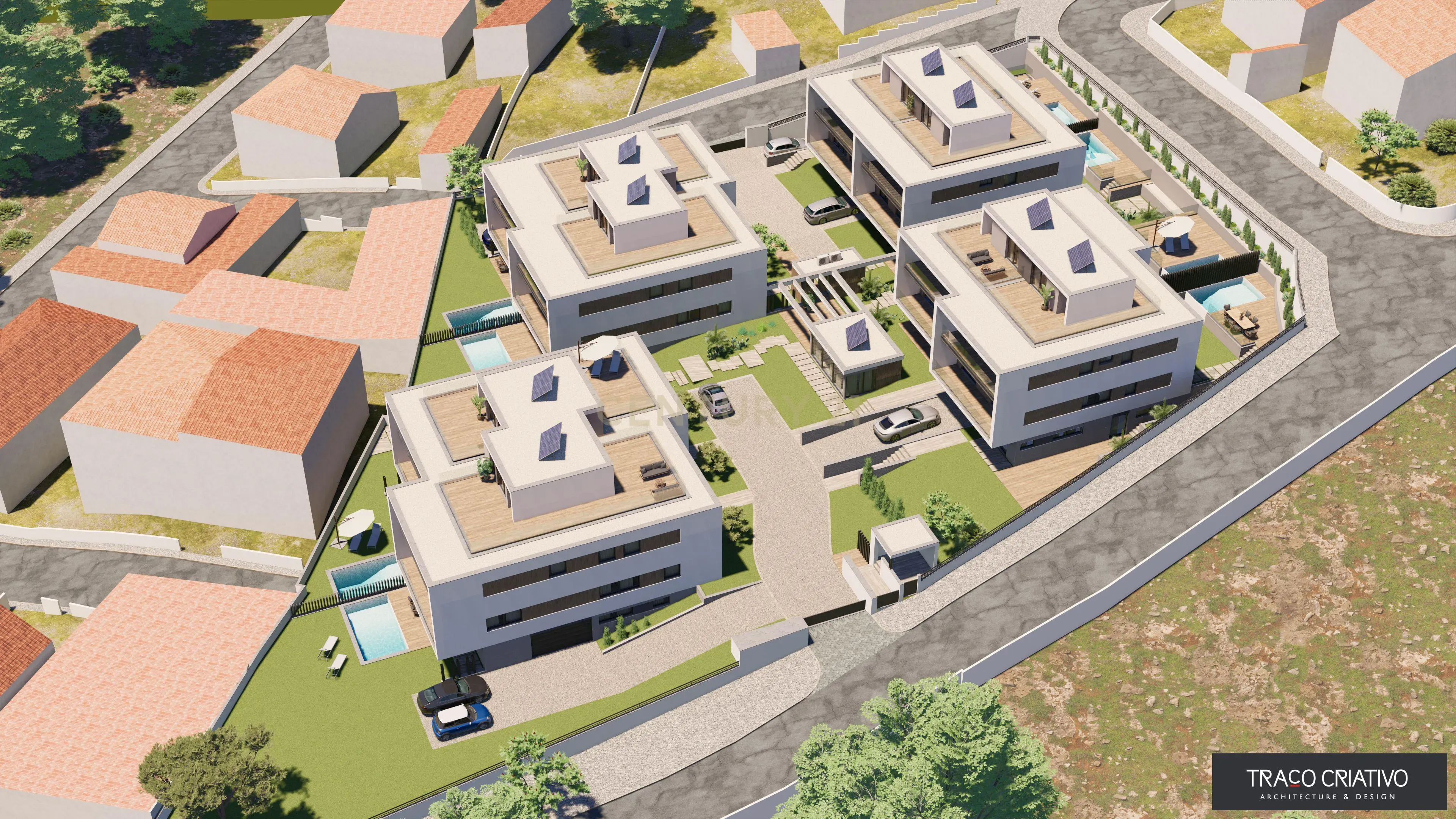 Terreno para Construção de 8 Moradias de Luxo com Projeto Aprovado - Image 8