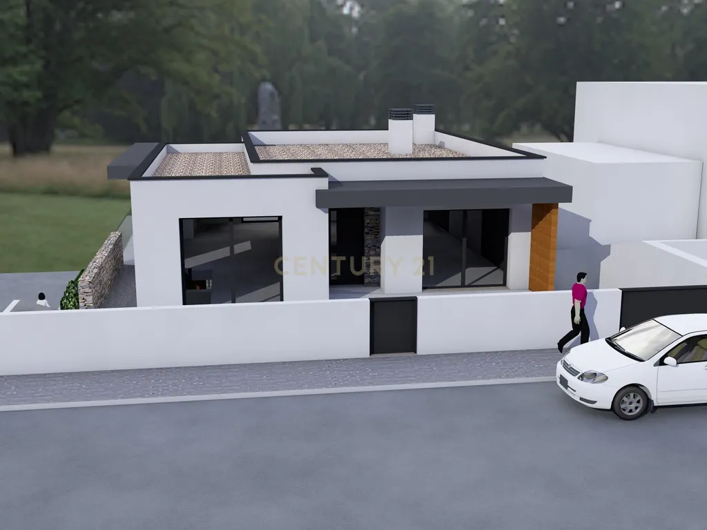 LOTE 481m2 C/ PROJECTO APROVADO PARA MORADIA ISOLADA UNIFAMILIAR COM PISCINA E JARDIM - Image 16