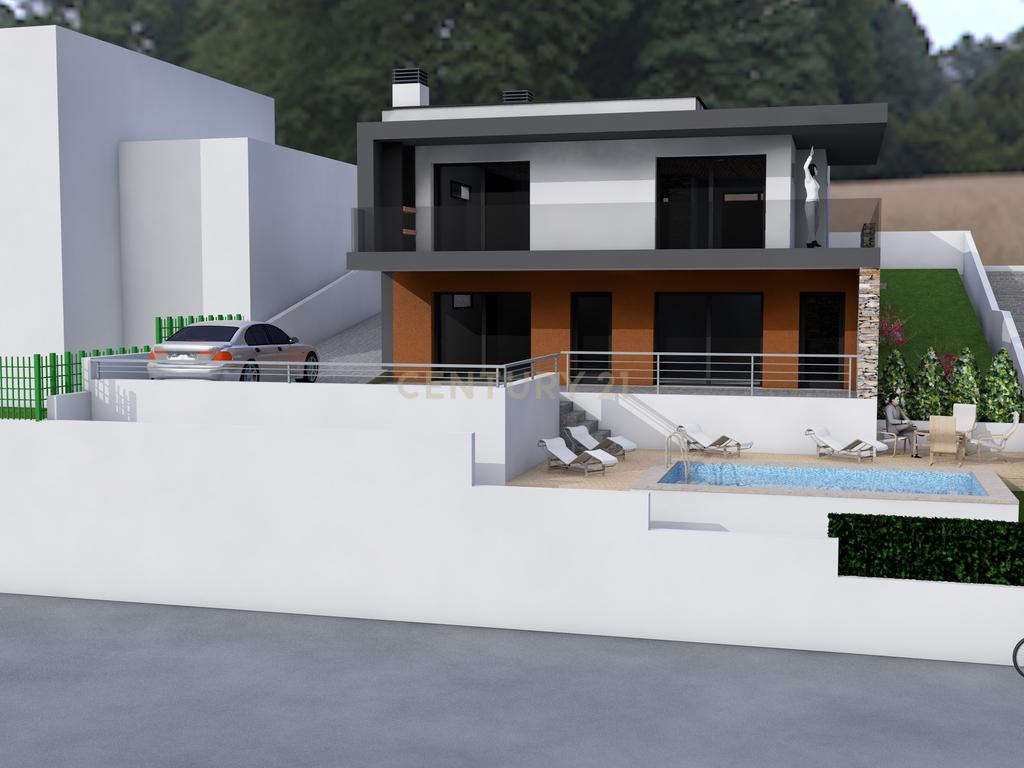 LOTE 481m2 C/ PROJECTO APROVADO PARA MORADIA ISOLADA UNIFAMILIAR COM PISCINA E JARDIM - Image 8