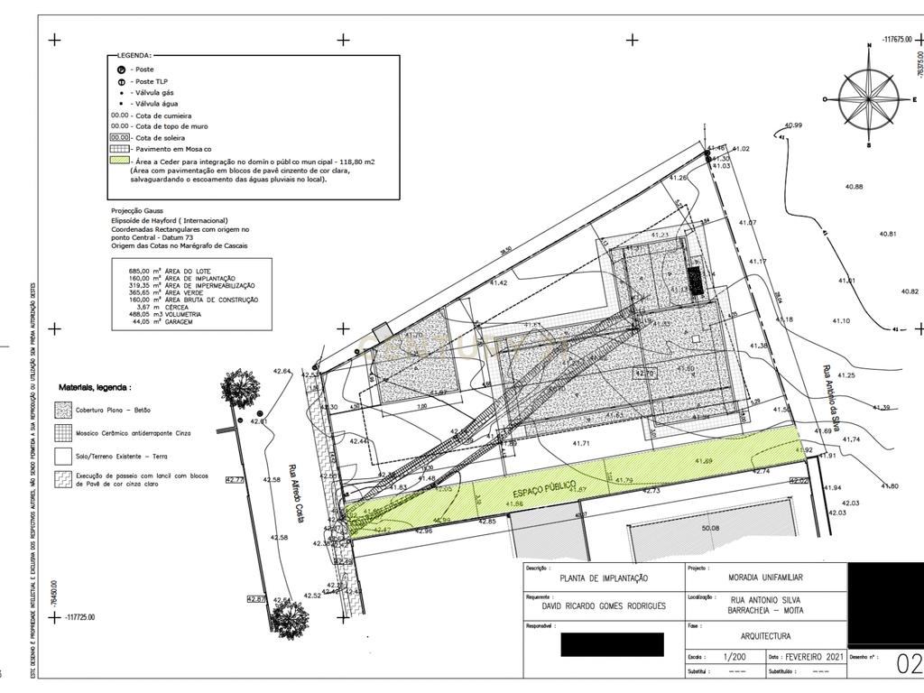 Terreno Urbano com 685m2, em Alhos Vedros - Image 7
