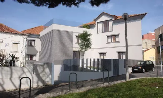 Apartamento T2 Duplex, em planta, condomínio fechado, centro da Parede - Image 5