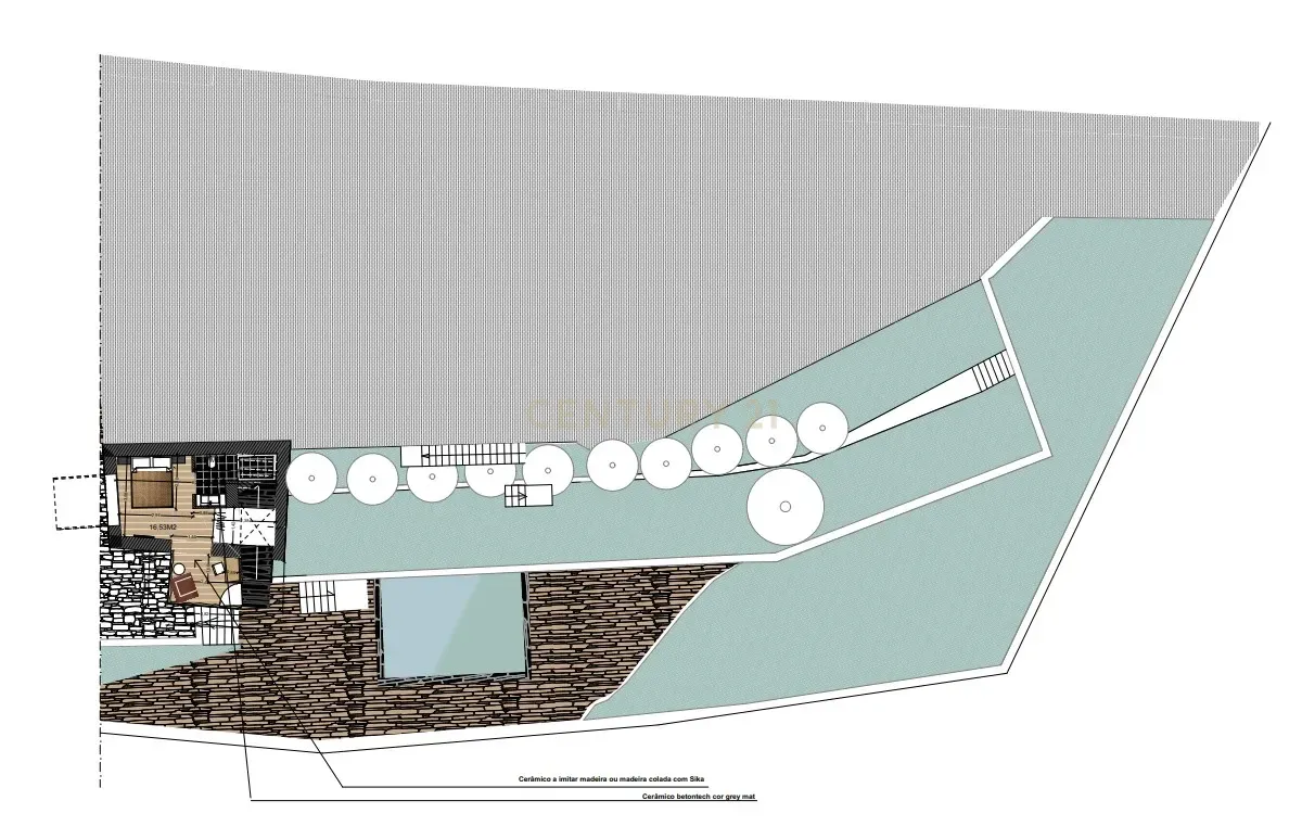 Terreno em Valdigem, com uma área total de 3.350m², oferece vistas panorâmicas sobre o Rio Douro. Tem licença para a construção de uma casa com seis quartos (T6), além de uma vasta área de terreno com vinhas antigas de categoria A. - Image 59