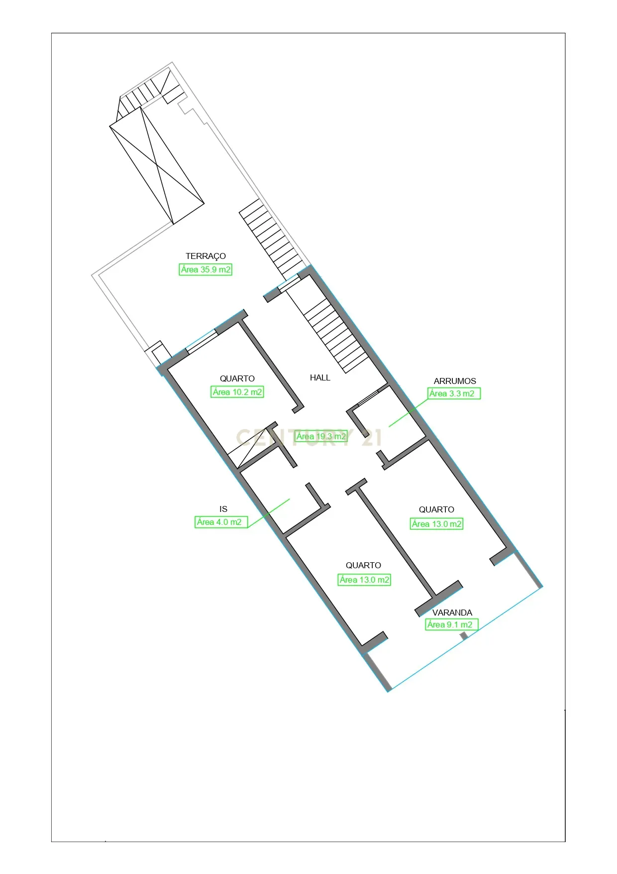 Moradia T3 com Espaço Comercial no Centro de Tavira – Largo de São Brás - Image 38