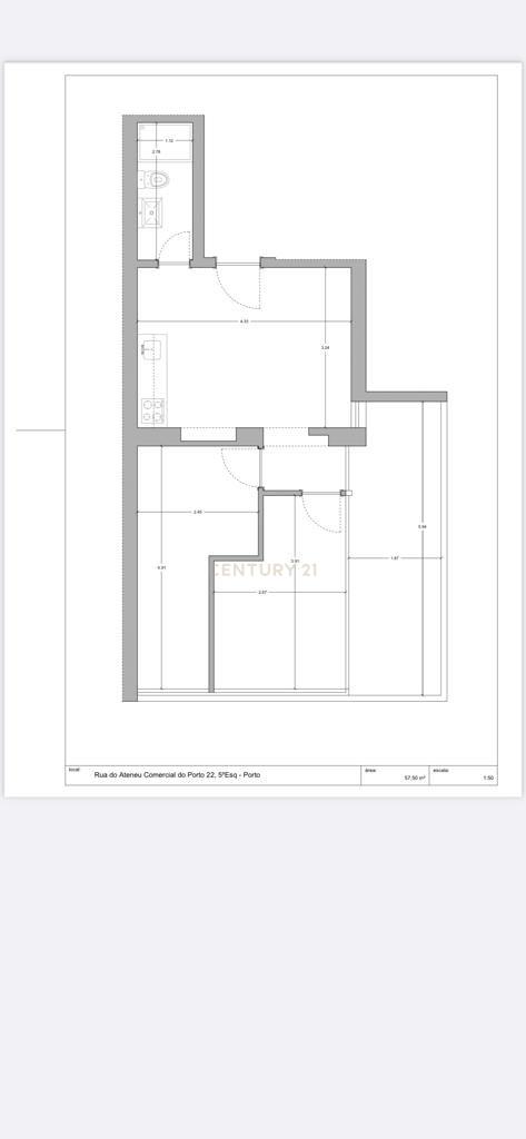 DOIS APARTAMENTOS T2 + T2 RECUADOS - Rua Ateneu Comercial do Porto - Image 27