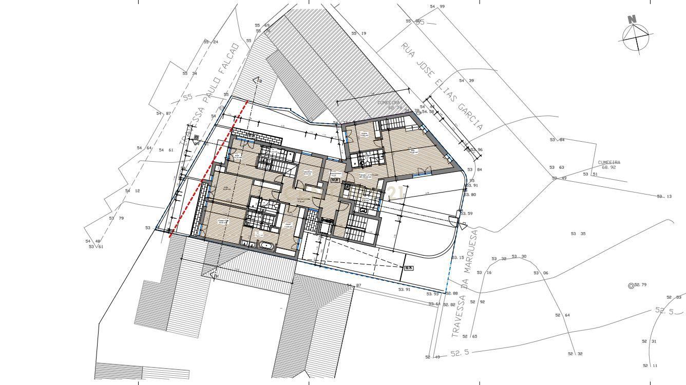 Apartamento T2 Duplex, em planta, condomínio fechado, centro da Parede - Image 18