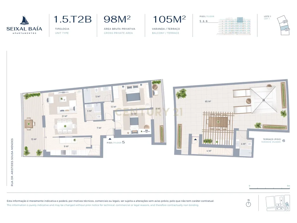 Apartamento T2 Seixal Baia com Terraço - Últimas Unidades - Image 27