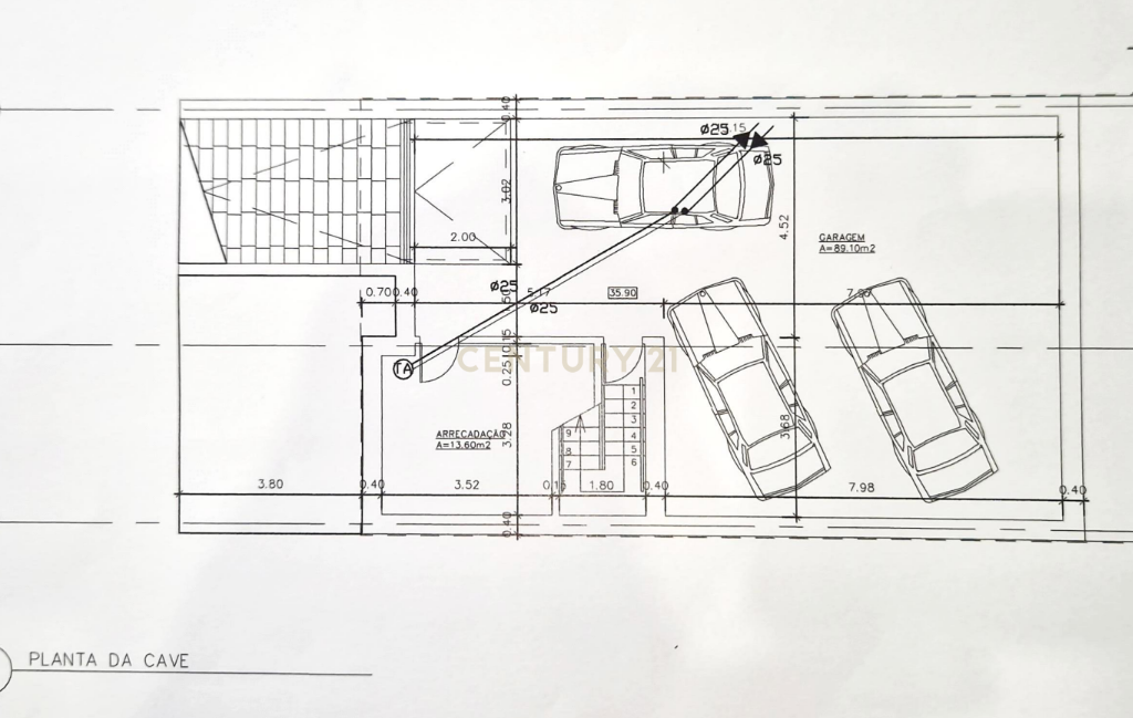 Moradia T4, a 5 minutos de distância da praia, com piscina, terraço e garagem privada  localizada no Jardins da Parede - Image 43
