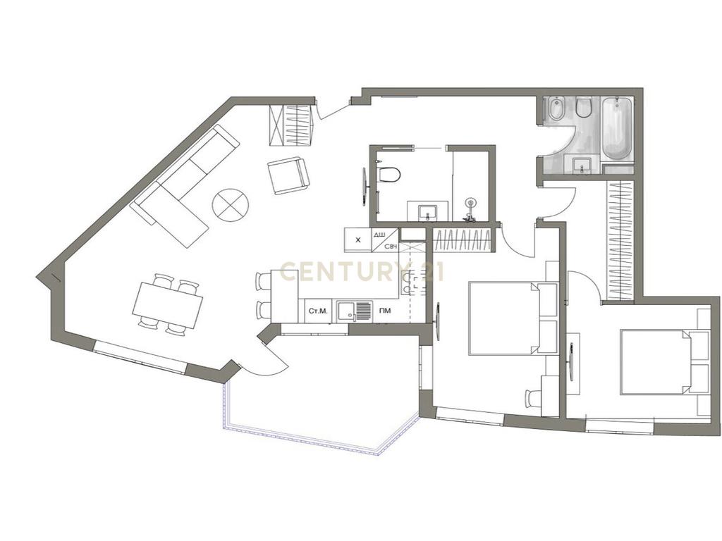 Lunamar Apartamentos novos em construção T2 - Image 1