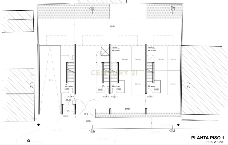 Terreno com licença construção paga - 4 moradias - Image 16