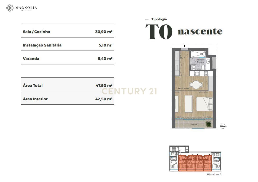 Arrendamento - Apartamento T0 - Magnólia Residenc3 - Gaia - Image 24