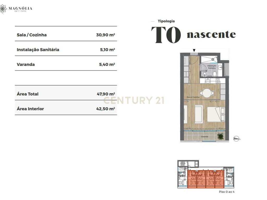 Arrendamento - Apartamento T0 - Magnólia Residenc3 - Gaia - Image 24