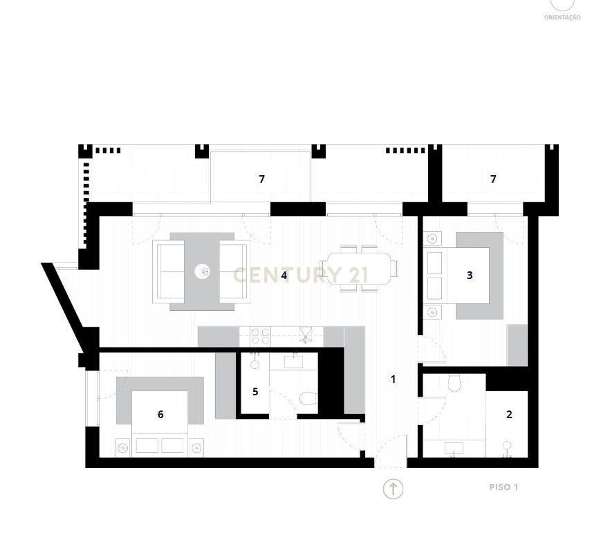 Apartamento T2 novo em Almada - Image 10