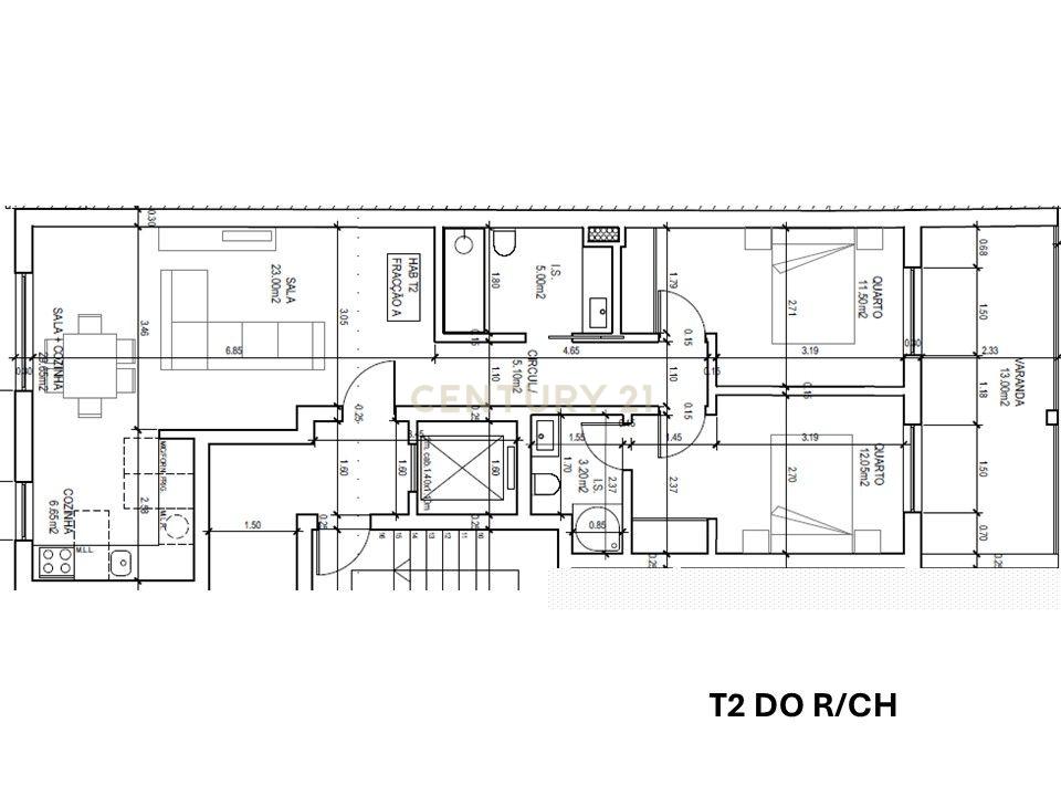 APARTAMENTO T2 COM TERRAÇO | SANTA MARTA DO PINHAL | CORROIOS - Image 10