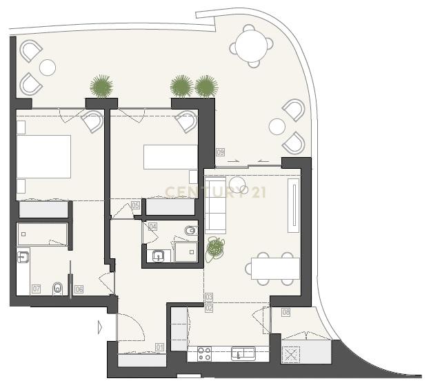 Apartamento Moderno T2 em construção no Porto de Mós em Lagos - Image 26