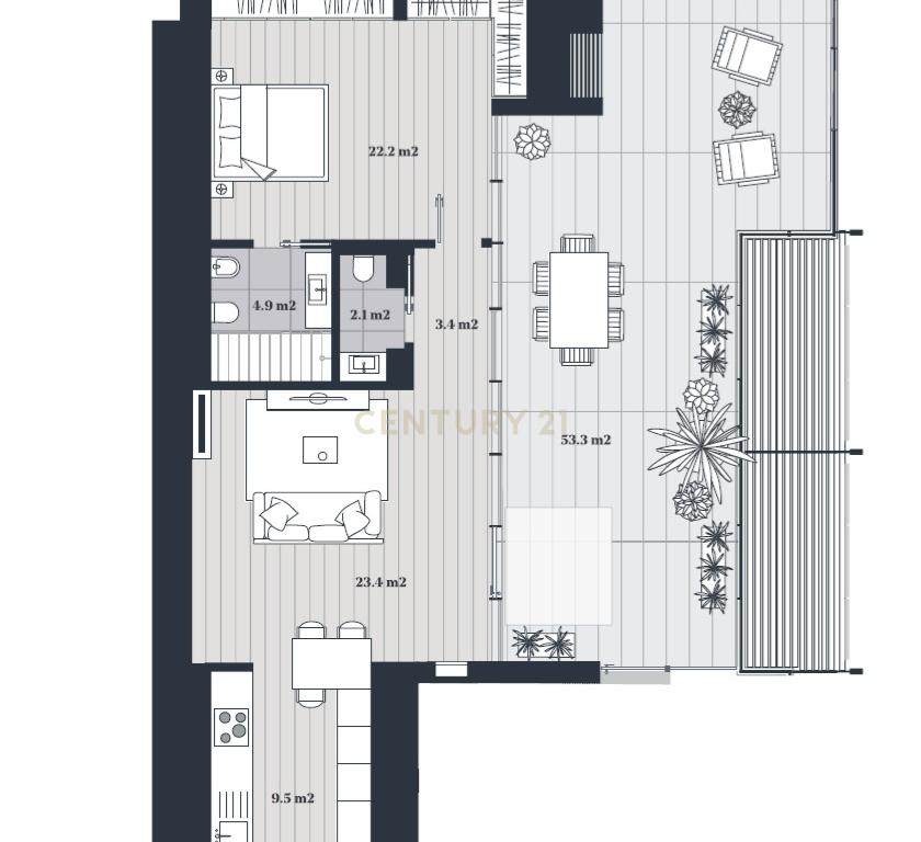 Fantástica Pentouse - com Terraço de 54 m2 - Pronto a habitar!! - Image 26