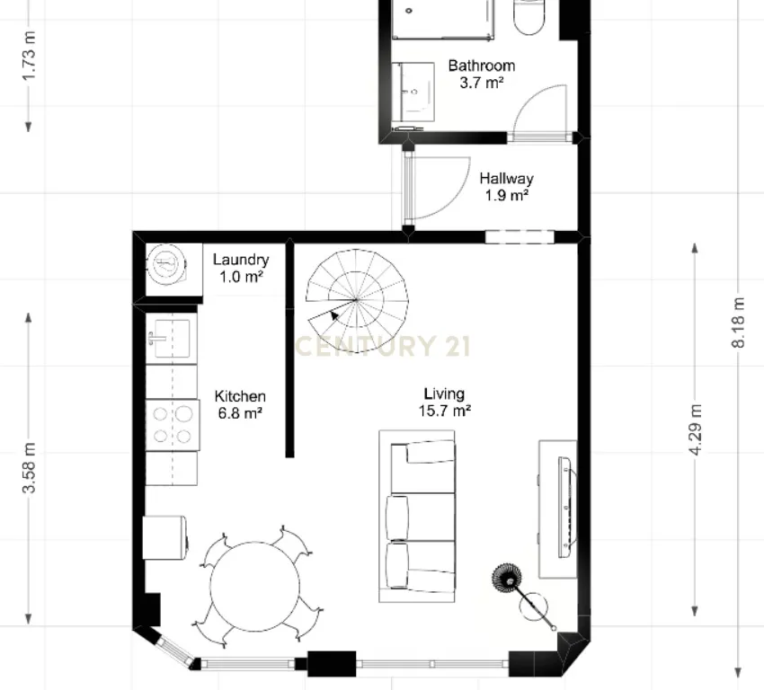 Apartamento T0 +1 Duplex em Miguel Bombarda | Centro do Porto - Image 19
