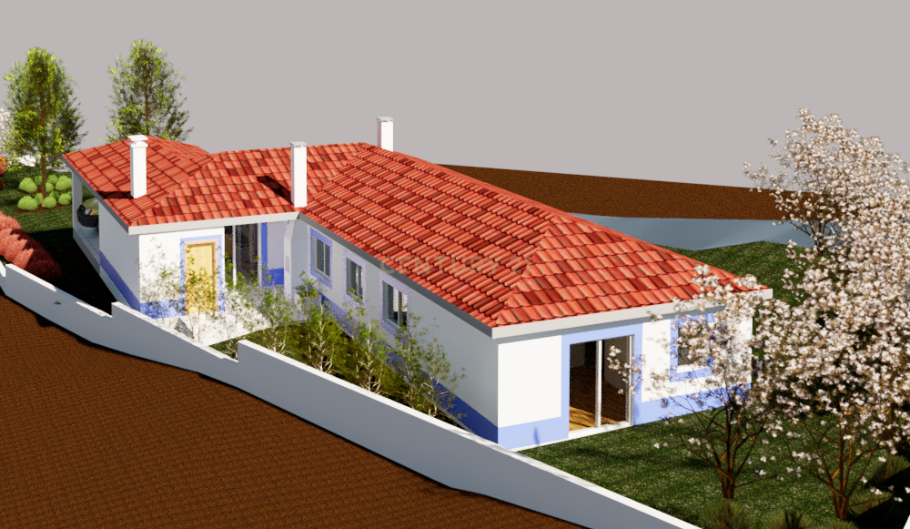 Moradia T3 em construção na Mata da Bidoeira de Cima, Leiria - Image 1