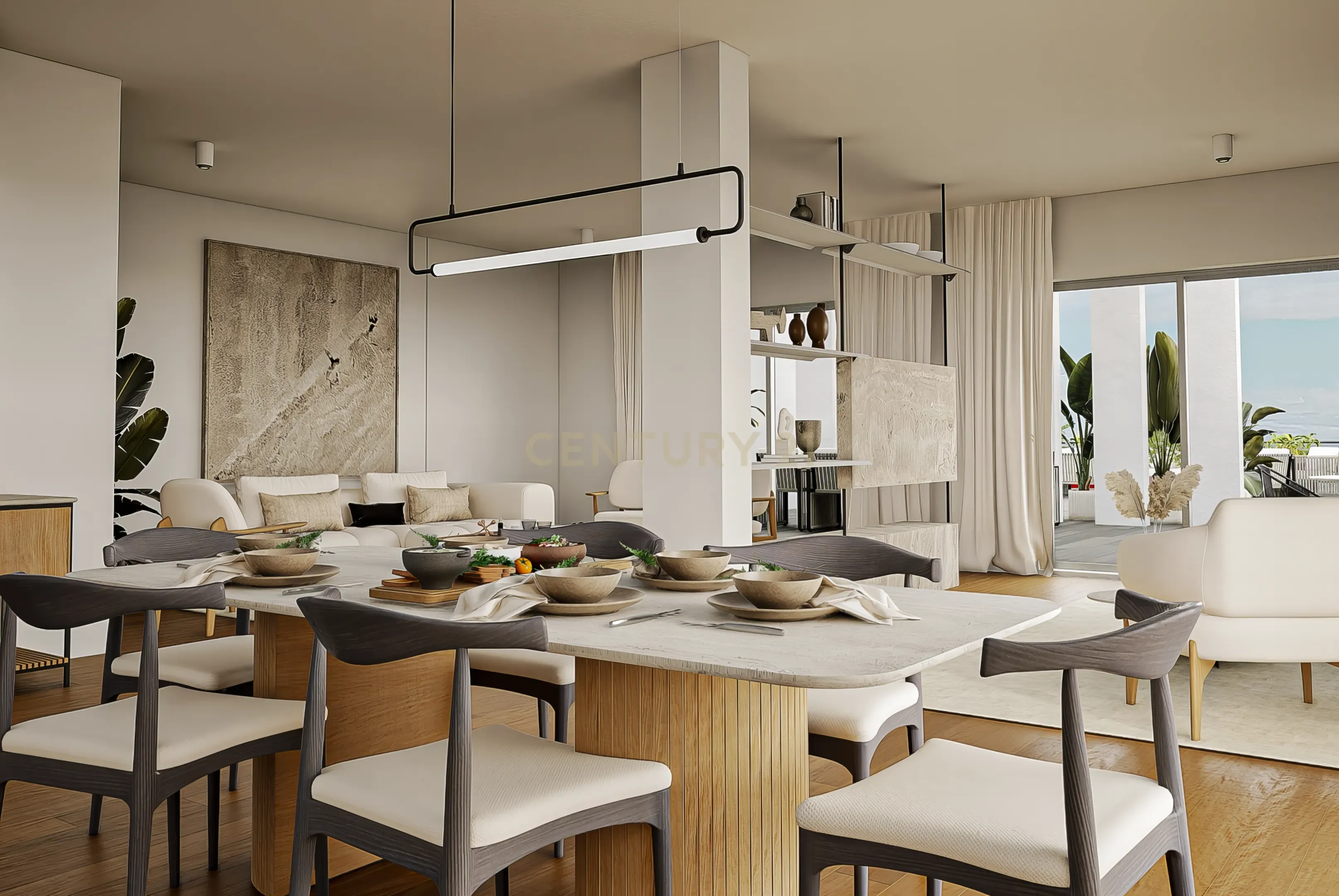 Apartamento T3 Novo com vista rio em condomínio fechado com piscina – Iria Rio Residence, somente 15 minutos de Parque das Nações - Image 2