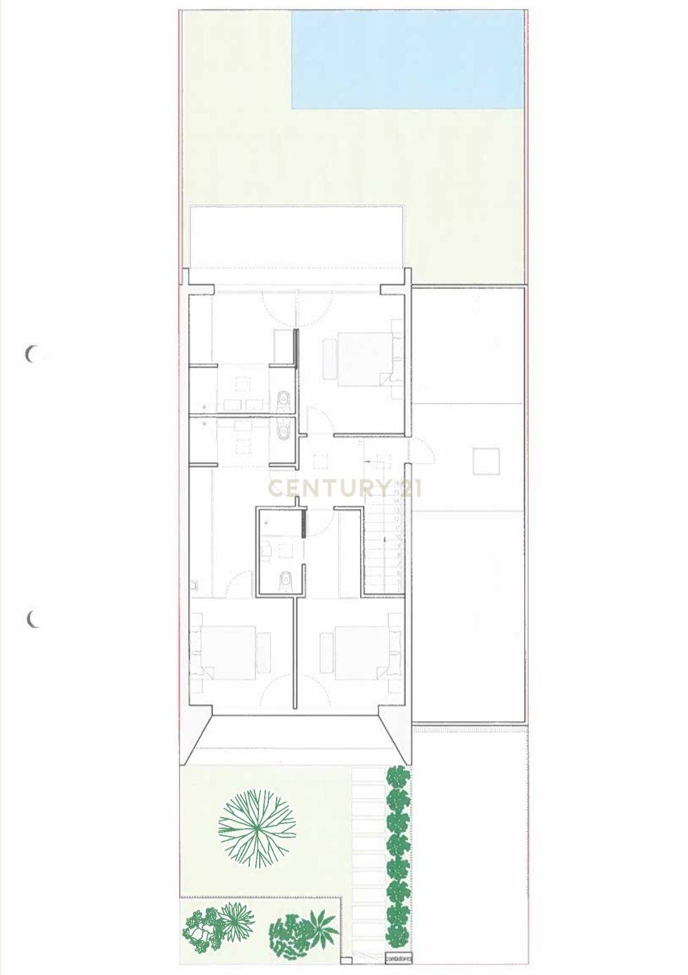 Moradia T3 Em Banda com 3 Suites e 1 Escritório em Palmeira - Image 23