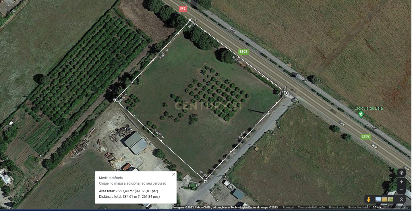 BEJA -ALENTEJO Zona privilegiada para o FUTURO da Cidade , Arrisque ser o 1º. e Ficará a ganhar DESTAQUE EM CURSO de 1 hectare . Áreas de Implantação cerca de 6000 m2 - Image 3