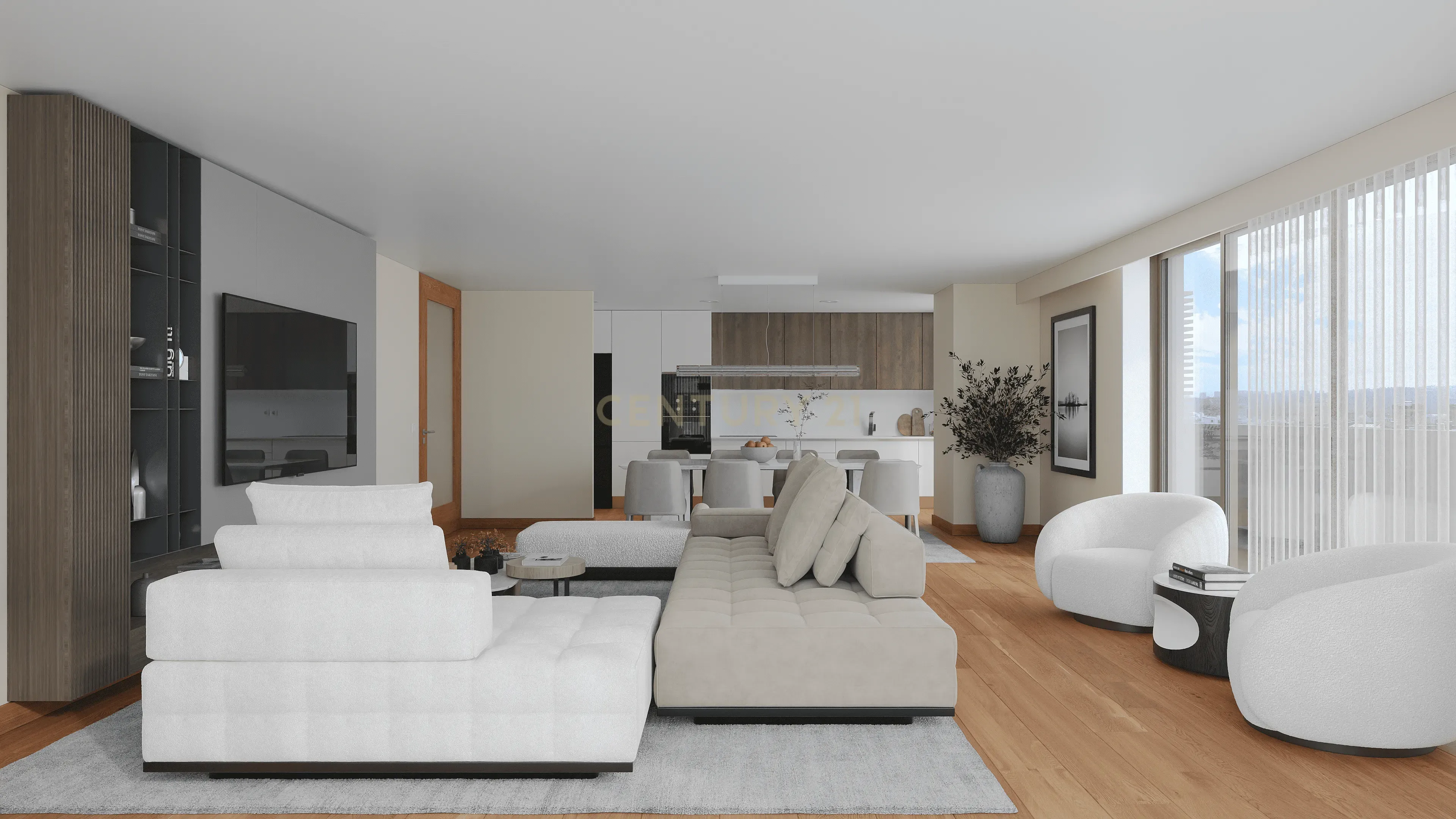 Apartamento T3 no empreendimento Varandas do Moínho - Image 1