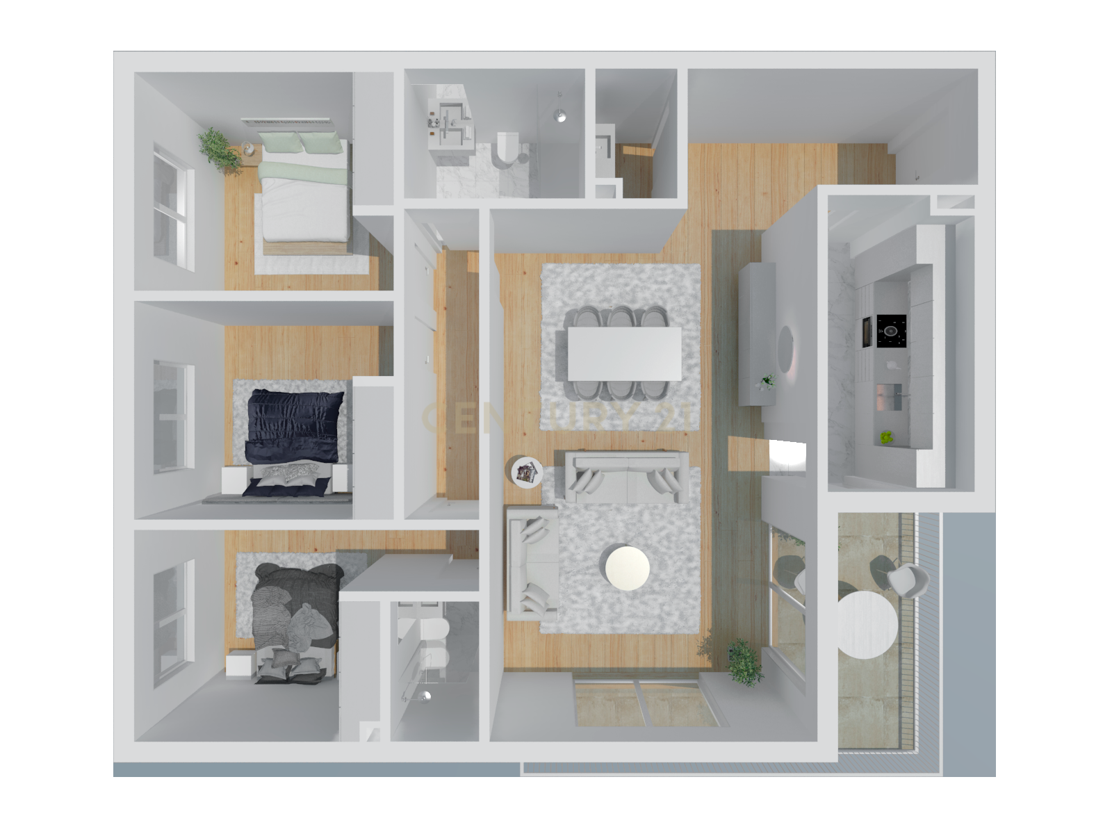Apartamento T3 novo junto à praia de Santo Amaro de Oeiras, pronto para investimento - Image 10
