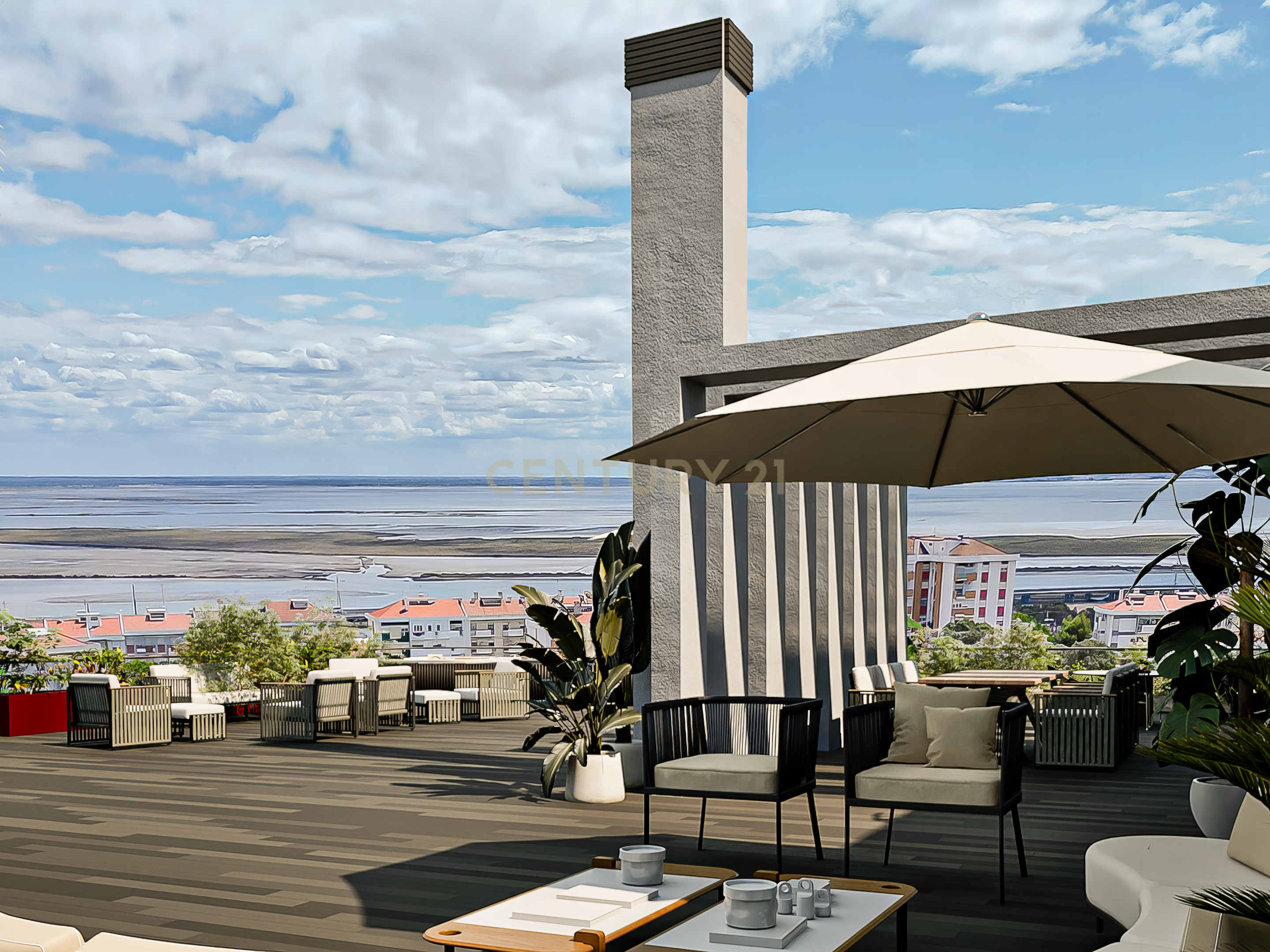 Penthouse com 4 quartos com terraço privativo e vista rio em Condomínio Fechado com Piscina – Iria Rio Residence, a apenas 15 minutos do Parque das Nações - Image 25