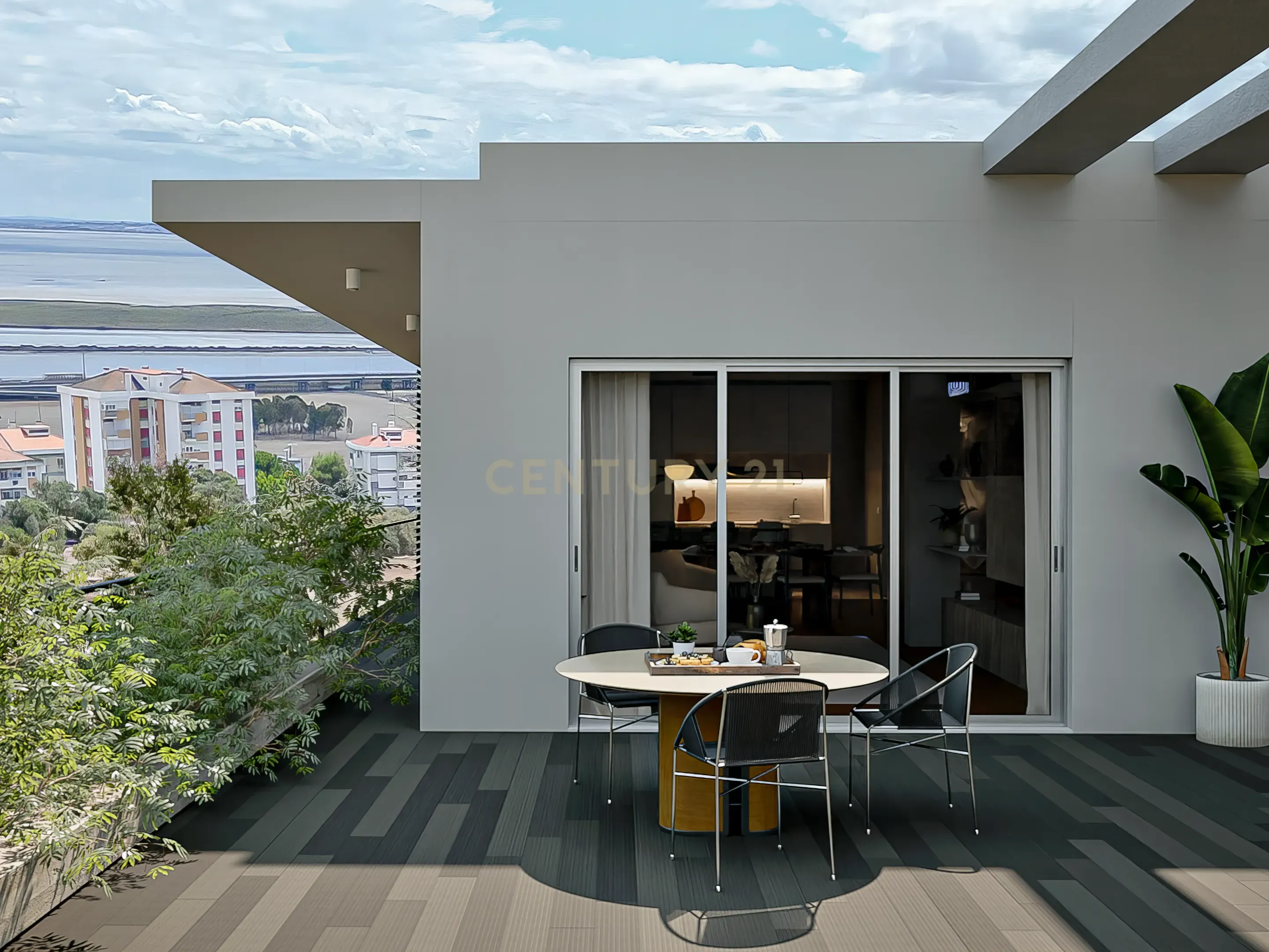Penthouse com 4 quartos com terraço privativo e vista rio em Condomínio Fechado com Piscina – Iria Rio Residence, a apenas 15 minutos do Parque das Nações - Image 4