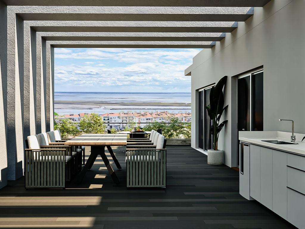 Penthouse com 4 quartos com terraço privativo e vista rio em Condomínio Fechado com Piscina – Iria Rio Residence, a apenas 15 minutos do Parque das Nações - Image 1