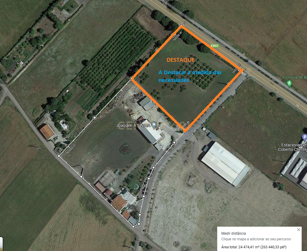 BEJA -ALENTEJO Zona privilegiada para o FUTURO da Cidade , Arrisque ser o 1º. e Ficará a ganhar DESTAQUE EM CURSO de 1 hectare . Áreas de Implantação cerca de 6000 m2 - Image 1
