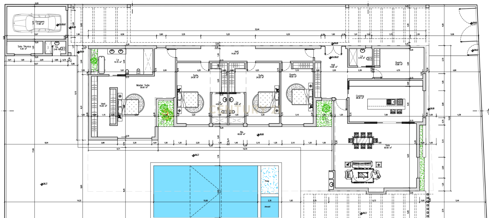 Viva o Luxo: Moradia Térrea de 5 Quartos com Piscina de Água Salgada e Acabamentos de Excelência na Verdizela - Image 26