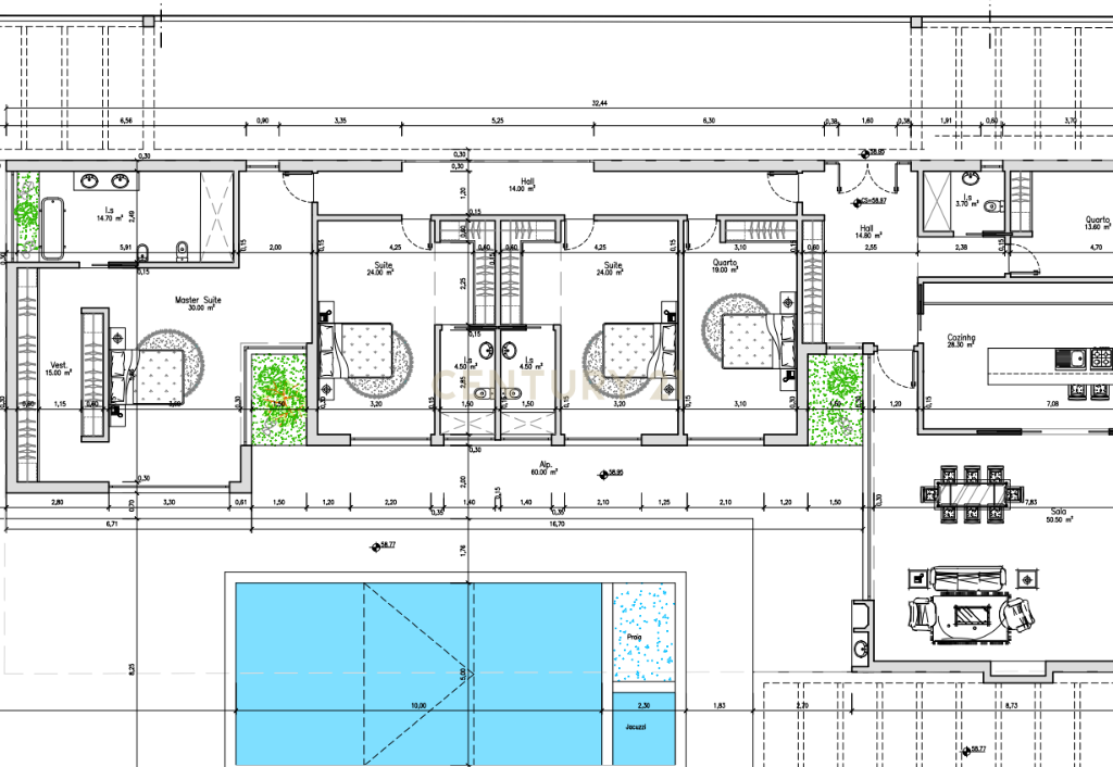 Viva o Luxo: Moradia Térrea de 5 Quartos com Piscina de Água Salgada e Acabamentos de Excelência na Verdizela - Image 26