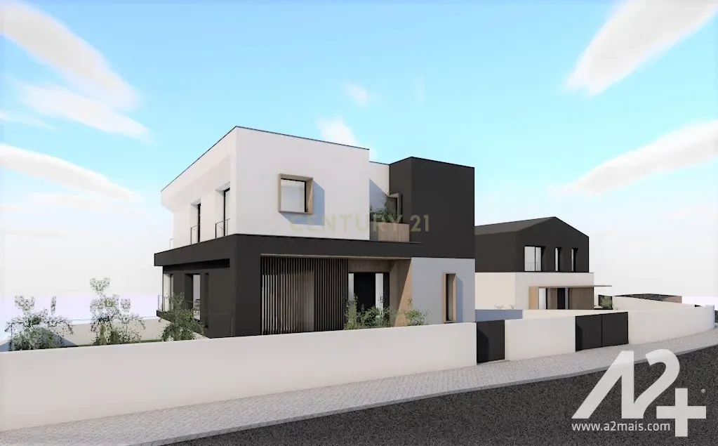 Lote à Venda com Projeto de Moradia Moderna de 3 Pisos - Image 2