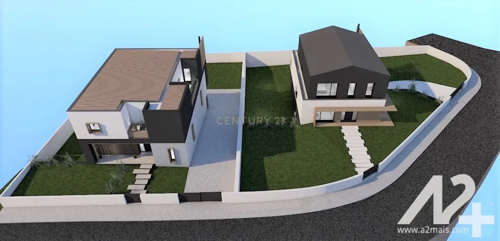 Lote à Venda com Projeto de Moradia Moderna de 3 Pisos - Image 3