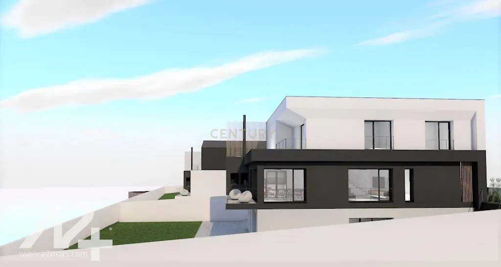 Lote à Venda com Projeto de Moradia Moderna de 3 Pisos - Image 4