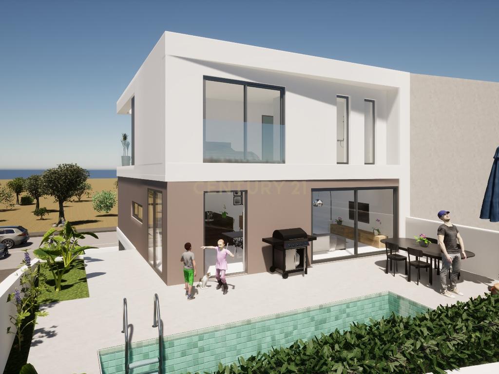 NAO PERCA ESTA GRANDE OPORTUNIDADE! FABULOSA MORADIA INDEPENDENTE DE LUXO T3 DE GRANDES DIMENSÕES EM CONSTRUÇÃO COM PREVISÃO PARA SER FINALIZADA EM SETEMBRO, COM CAVE, 3 PISOS, GARAGEM EM BOX, PISCINA, TERRAÇO, PAINÉIS SOLARES, ESCRITÓRIO, LAVANDARIA E AM - Image 4