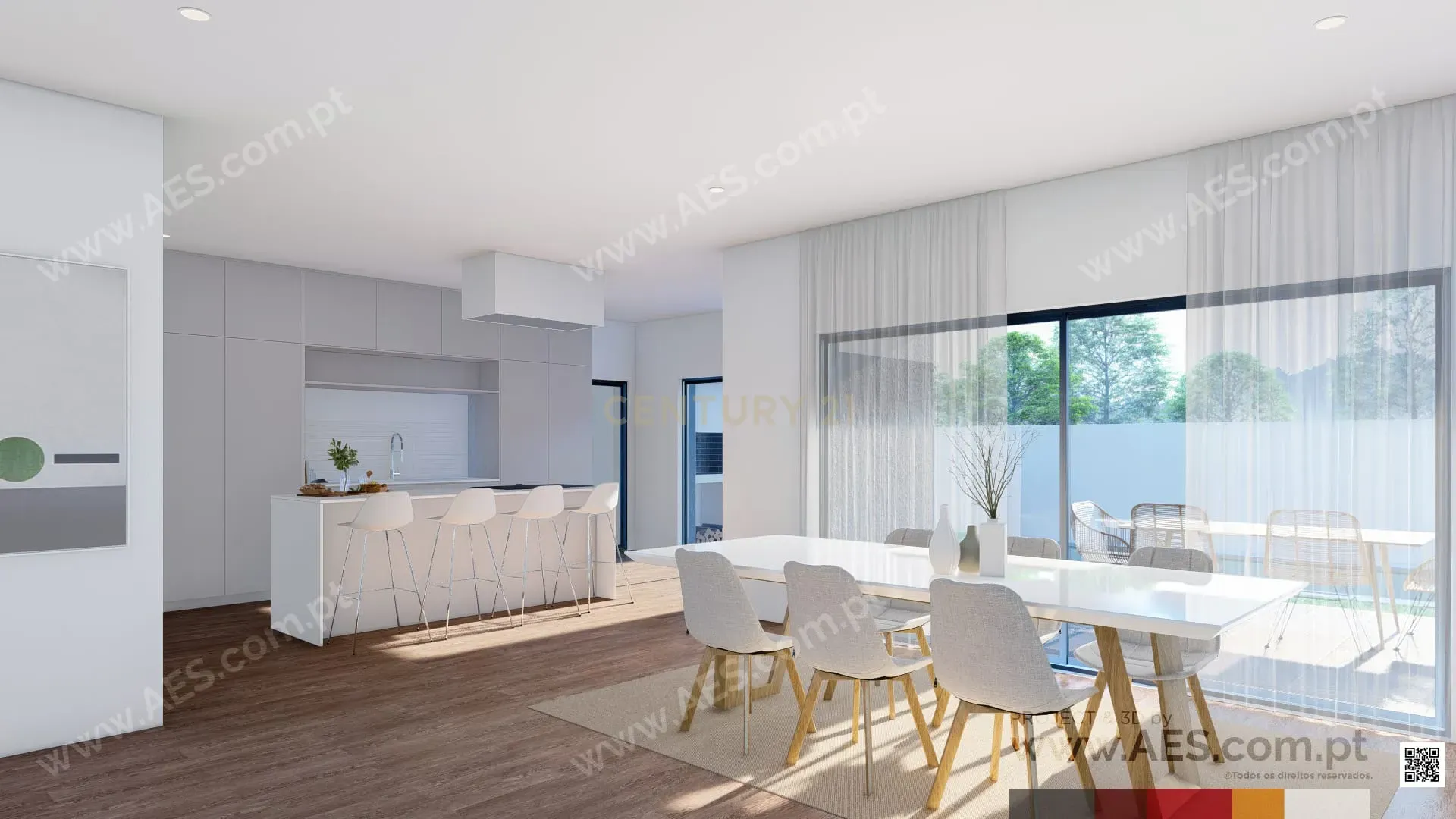 Moradia T4 Nova com Piscina Fernão Ferro - Image 6