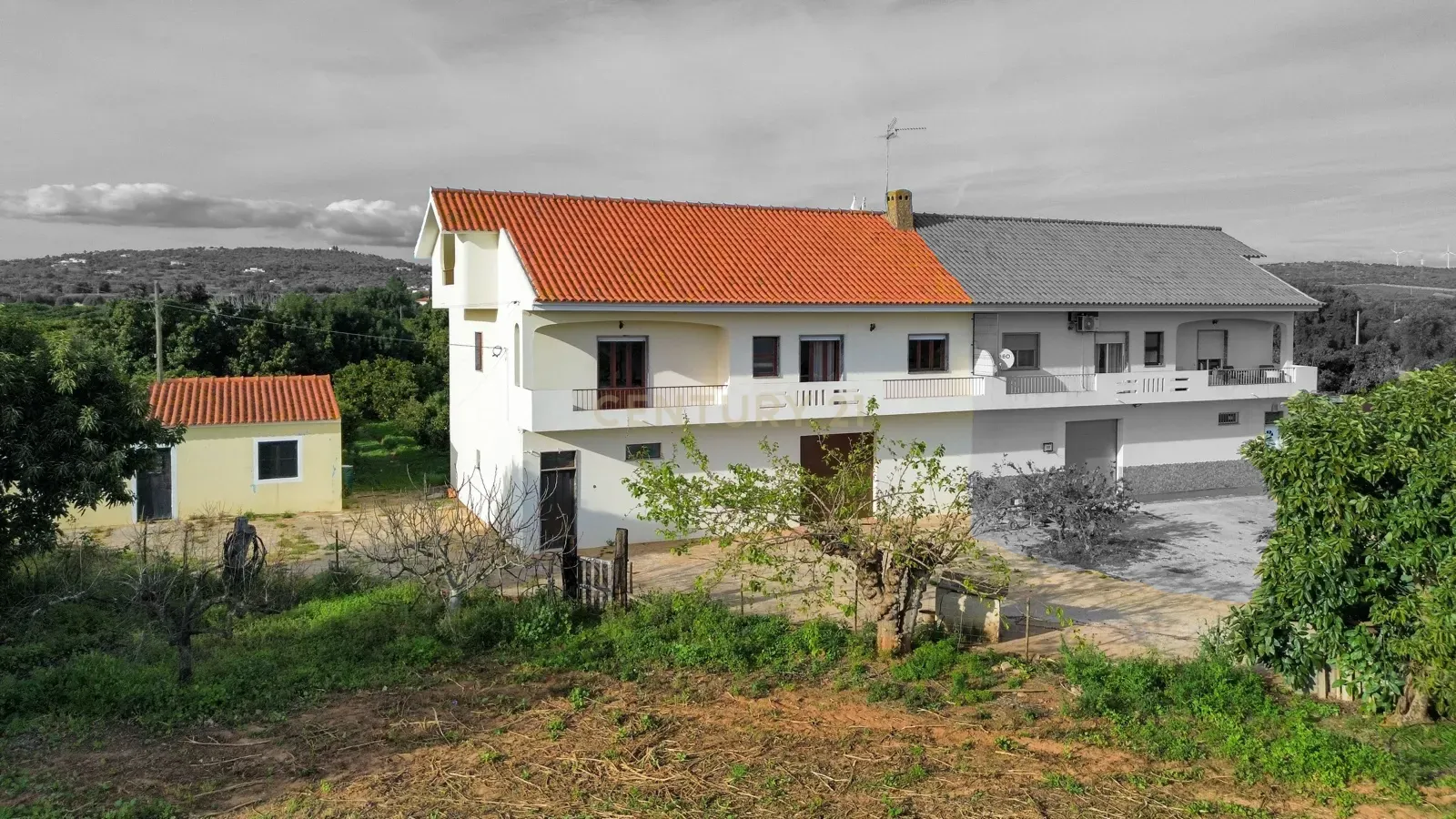 Moradia T3 | Geminada | Pomar 9480m2 | Joinal – S.B.Messines | Armazém | Casa de Apoio T2 - Image 2